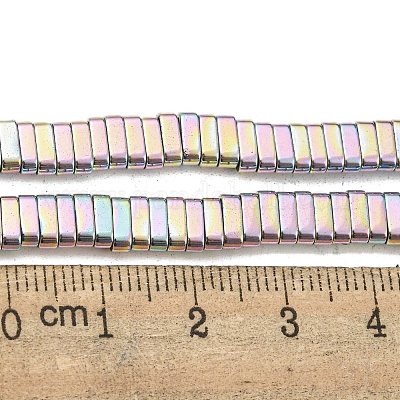 Electroplated Non-magnetic Synthetic Hematite Beads Strands&nbsp;G-C106-B02-04A-1