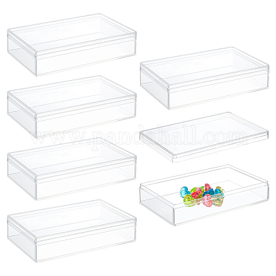 Rectangle Transparent Acrylic Storage Boxes&nbsp;CON-WH0092-50-1