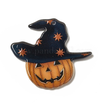 Halloween Printed Acrylic Pendants&nbsp;MACR-G059-03A-1