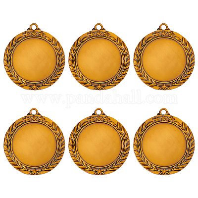 6Pcs Alloy Big Pendants Cabochon Setting&nbsp;FIND-FG0002-62-1