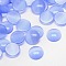Cat Eye Cabochons, Half Round, Cornflower Blue, 8x3mm