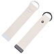 2Pcs 2 Colors Rectangle Polyester Keychains&nbsp;KEYC-CP0001-49B-7
