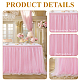 Polyester Table Skirt&nbsp;AJEW-WH20019-110A-4
