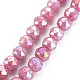 Electroplate Glass Beads Strands&nbsp;EGLA-T008-025C-1
