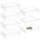 Rectangle Transparent Acrylic Storage Boxes&nbsp;CON-WH0092-50-1