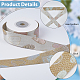 Polyester Ribbons&nbsp;SRIB-WH20020-061A-01A-6