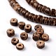 Natural Coconut Column Bead Strands&nbsp;X-COCB-O001-05-2