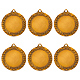 6Pcs Alloy Big Pendants Cabochon Setting&nbsp;FIND-FG0002-62-1