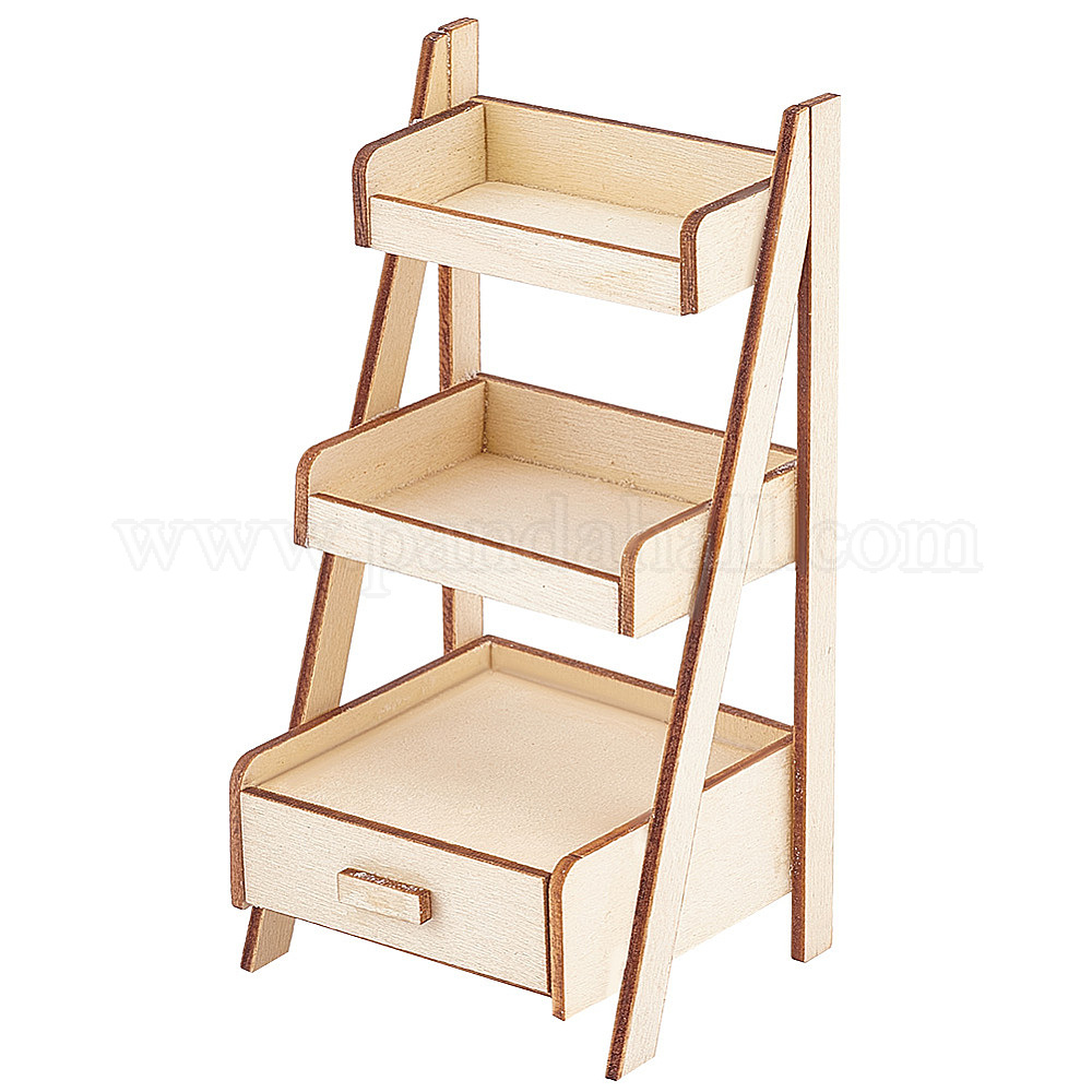 Min Wood Rack Wholesale Mini Wood Storage Rack Furniture Model - Pandahall.com