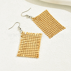 Fashionable Geometric Alloy Rectangle Dangle Earrings&nbsp;LS-HF4602