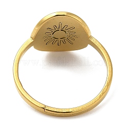 304 Stainless Steel Adjustable Rings&nbsp;RJEW-K245-59G