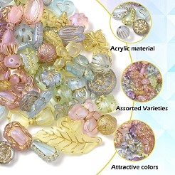 50G Transparent Acrylic Beads&nbsp;MACR-YW0004-35