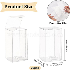 Foldable Transparent PVC Boxes&nbsp;CON-WH0069-53