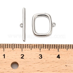 Brass Toggle Clasps&nbsp;KK-L229-011P