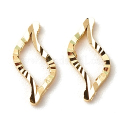 Brass Linking Rings&nbsp;KK-F831-012G-RS