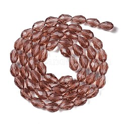 Transparent Glass Beads Strands&nbsp;EGLA-N013-T8mm-D02
