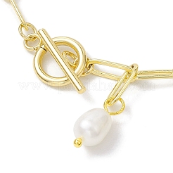 Natural Cultured Freshwater Pearl Charm Bracelets&nbsp;BJEW-JB10444