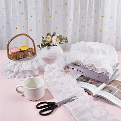 5 Yards Flower Polyester Lace Trim&nbsp;OCOR-WR0002-15A