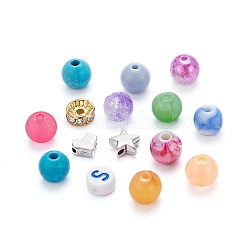 Round Acrylic Beads&nbsp;MACR-YW0001-43