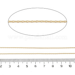 Rack Plating Brass Cable Chains&nbsp;CHC-A010-03G