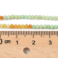 Gradient Color Natural Myanmar Jade Beads Strands&nbsp;G-D306-A04-2.5mm