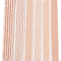 Opaque Solid Color Imitation Jade Glass Beads Strands&nbsp;EGLA-A044-P1mm-D05