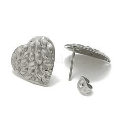 Non-Tarnish 304 Stainless Steel Stud Earring Findings&nbsp;STAS-Q225-03A