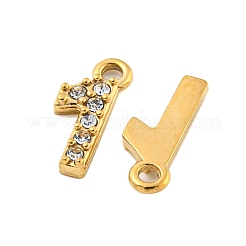 304 Stainless Steel Pendants&nbsp;STAS-L080-002G-01
