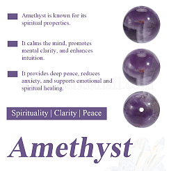Natural Grade B Amethyst Beads Strands&nbsp;G-PA0002-59D