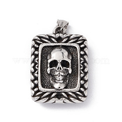 304 Stainless Steel Manual Polishing Pendants&nbsp;STAS-G267-09AS