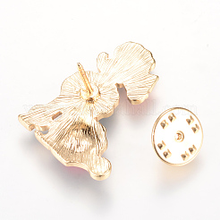 Alloy Enamel Puppy Brooches&nbsp;JEWB-Q026-102KC
