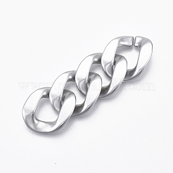 Spray Painted CCB Plastic Linking Rings&nbsp;CCB-R104-01A-03