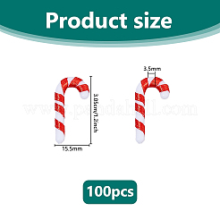 100Pcs Christmas Themed Plastic Pendant Decorations&nbsp;KY-DC0001-55
