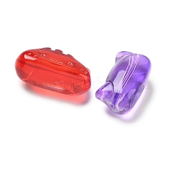 Baking Paint Transparent Glass Beads&nbsp;GL-CBA7B2B-03