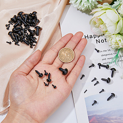 100Pcs Craft Plastic Doll Eyes&nbsp;DIY-FH0006-71