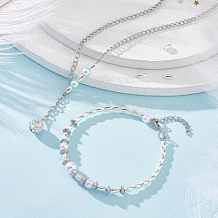 30Pcs 925 Sterling Silver Beads&nbsp;FIND-BC0003-85