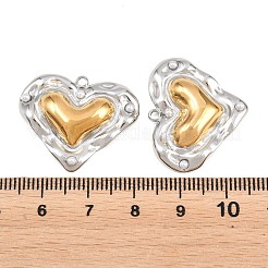 304 Stainless Steel & ABS Plastic Pearl Pendants&nbsp;STAS-G398-08GP
