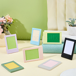7Pcs 7 Colors Acrylic 3-inch Instant Camera Photo Frame&nbsp;AJEW-CP0011-28B