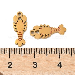 304 Stainless Steel Enamel Charms&nbsp;STAS-Z139-04G-03