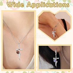 16Pcs 4 Colors Alloy Resin Pendants&nbsp;FIND-CJ0005-80