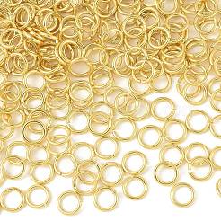 SHEGRACE Brass Open Jump Rings&nbsp;XGR0081G-15G