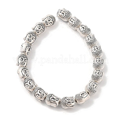 Tibetan Style Buddha Head Alloy Bead Strands&nbsp;X-TIBEB-O007-23-LF