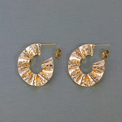 Stylish Brass Stud Earrings&nbsp;AK1364