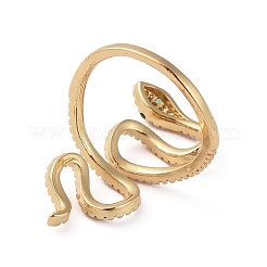 Adjustable Brass Finger Rings&nbsp;RJEW-G096-40G