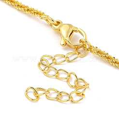 Rack Plating Brass Pave Colorful Cubic Zirconia Butterfly Pendant Necklaces&nbsp;NJEW-A031-04G