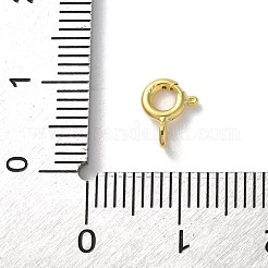 925 Sterling Silver Sping Ring Clasps&nbsp;STER-P063-04G