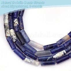 2 Strands Natural Sodalite Beads Strands&nbsp;G-OC0004-74