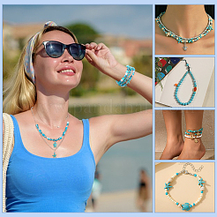 DIY Jewelry Making Findings Kits&nbsp;DIY-PH0032-02