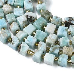 Natural Larimar Beads Strands&nbsp;G-G053-B24-03