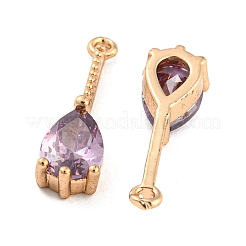 Brass with Cubic Zirconia Pendants&nbsp;LS-KK-Z035-01A